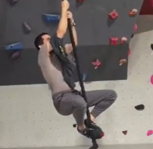 “Rope Hang - Shirt Off”